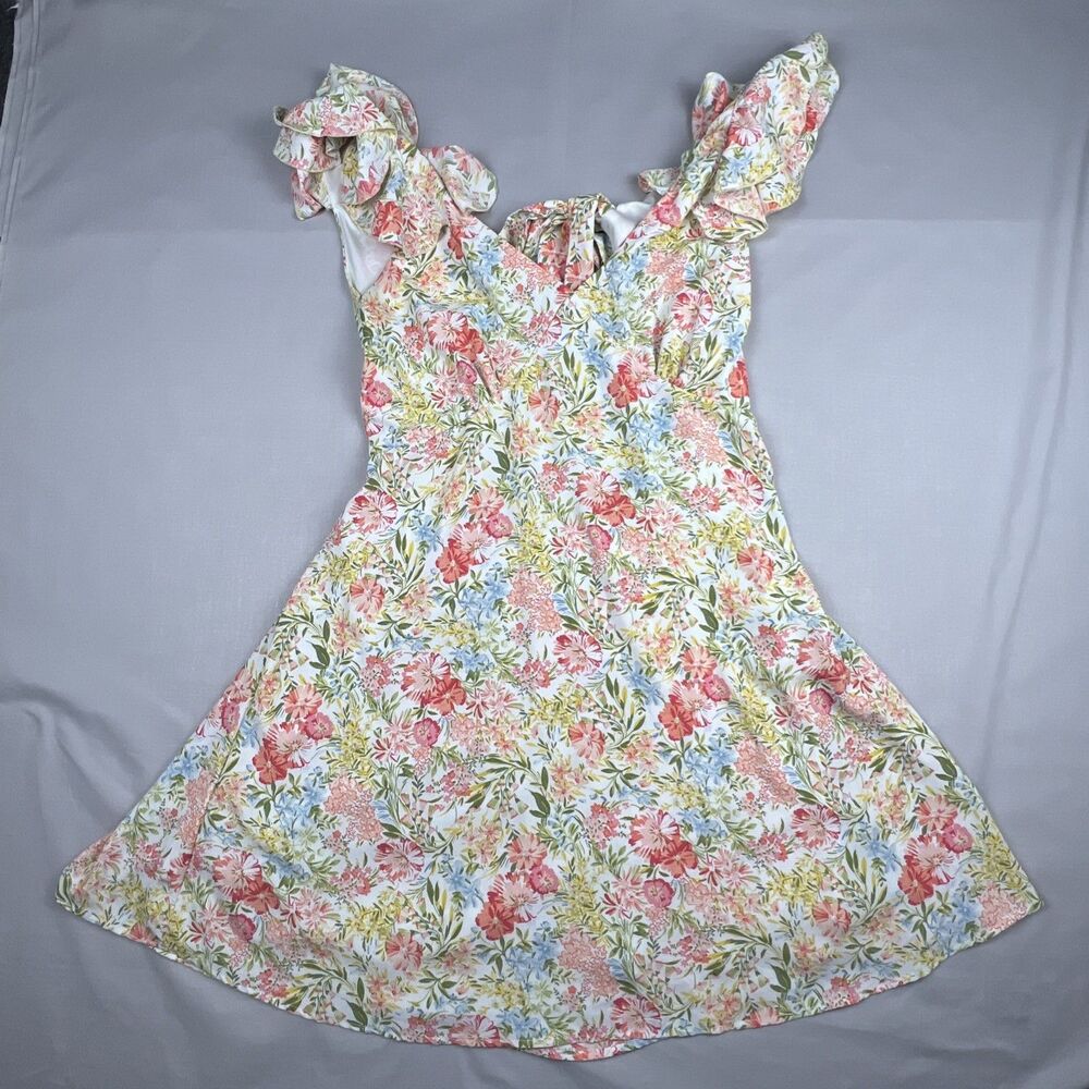 Altar’d State Open Back Cottagecore Floral Dress XL